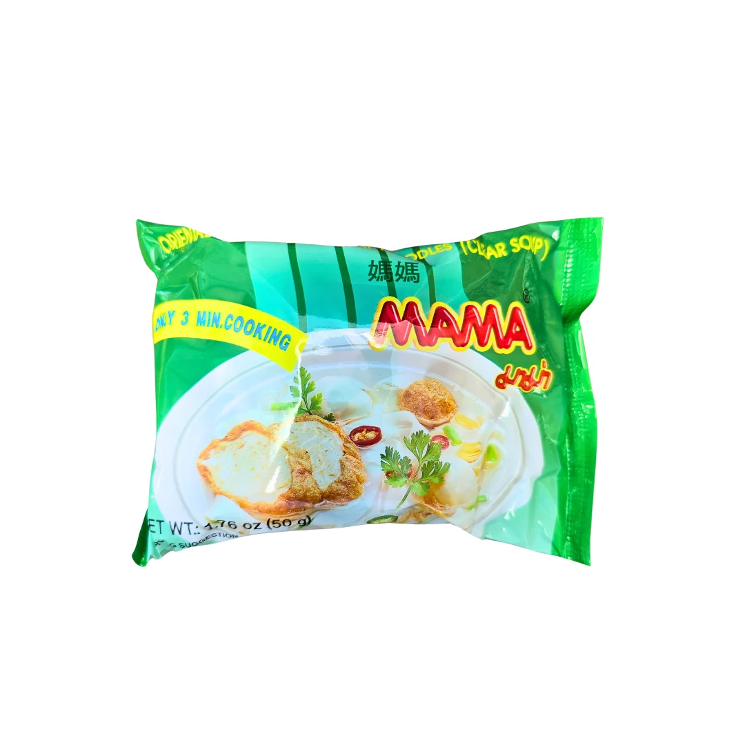 # Mama Instant Flat Noodles Clear Soup 50 g