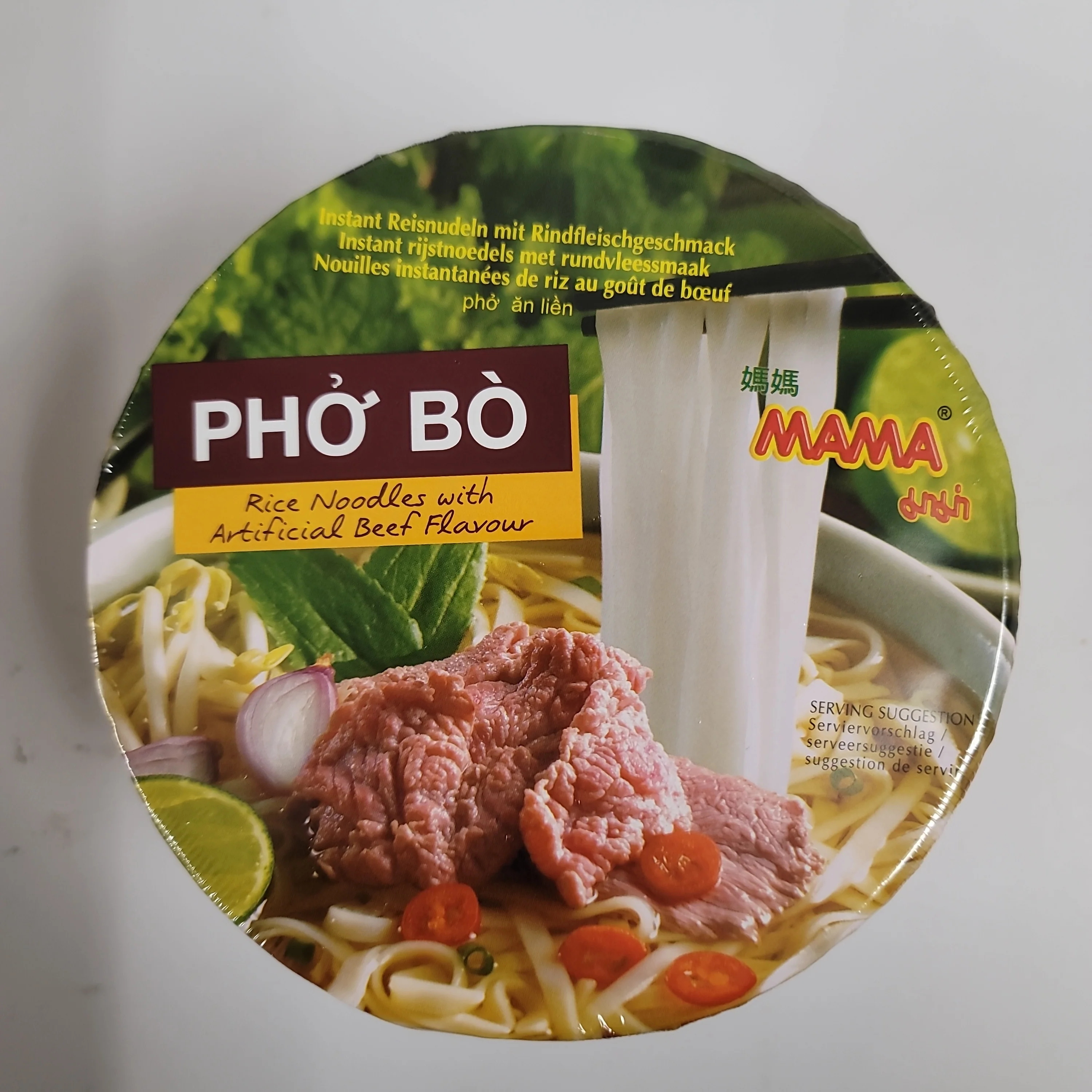# Mama Instant Rice Noodle Pho Bo (Bowl) 2.29 Oz - Image 2