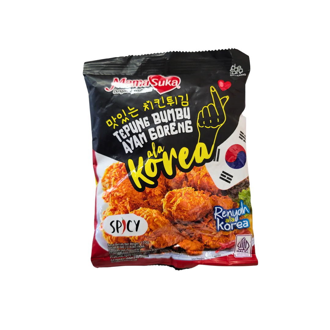 Mama Suka Tepung Bumbu Ala Korea Spicy 170 g