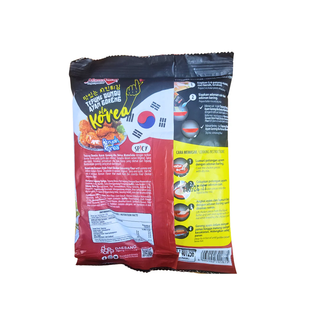 Mama Suka Tepung Bumbu Ala Korea Spicy 170 g - Image 2