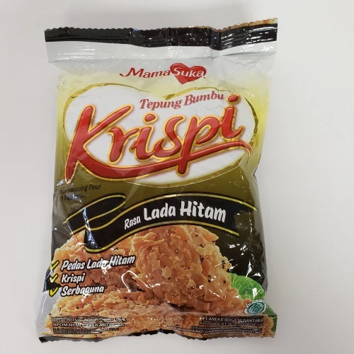 Mama Suka Tepung Bumbu Krispi Rasa Lada Hitam 180 g