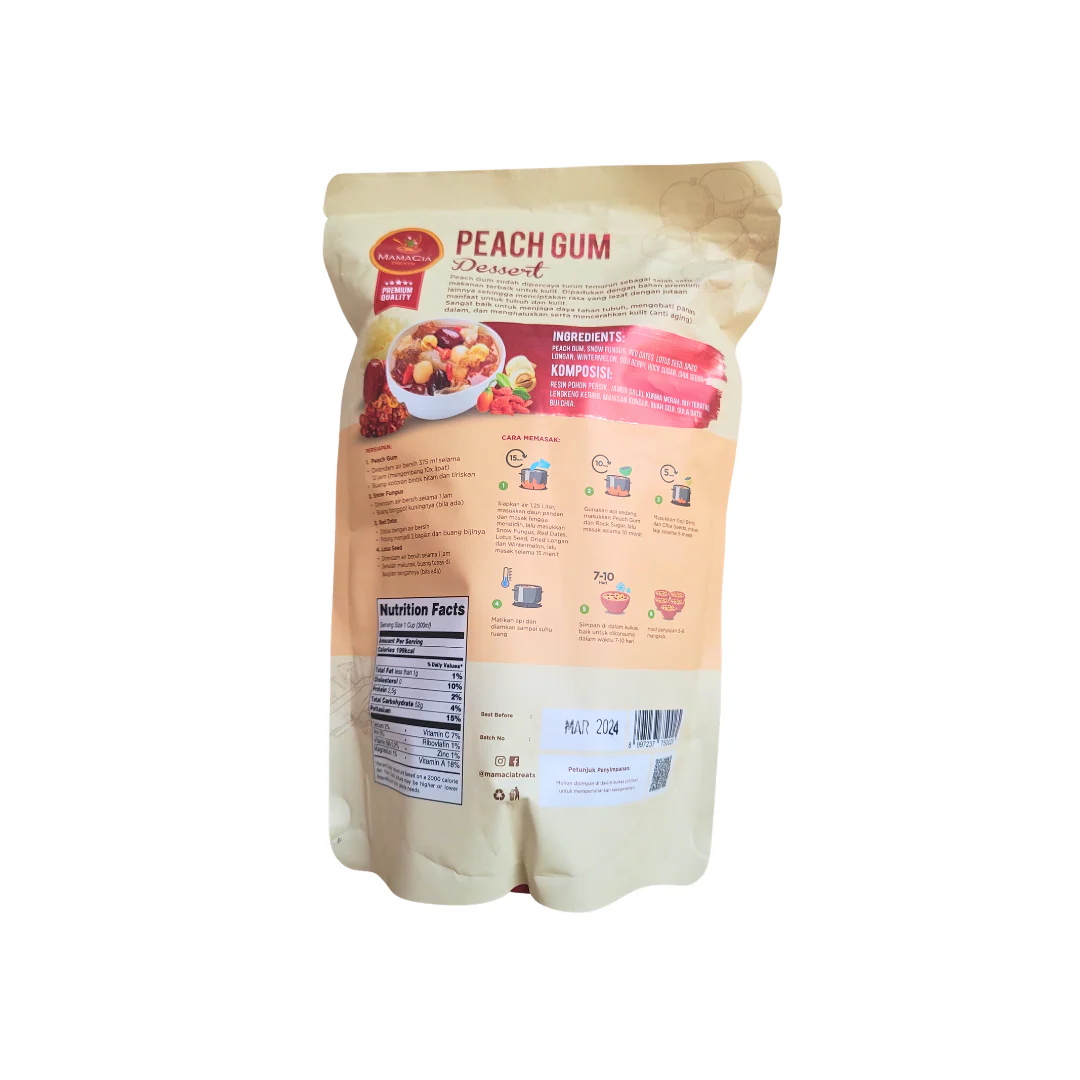 Mamacia Treats Peach Gum Dessert - Image 2