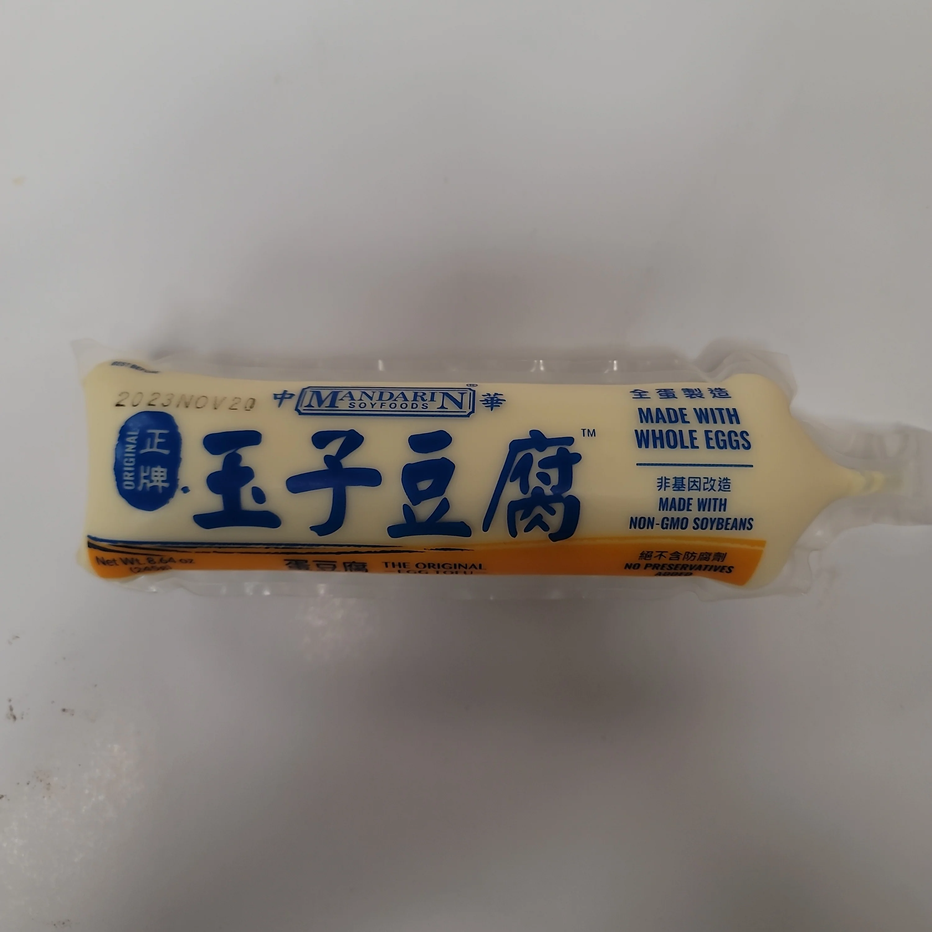 Mandarin Soyfoods Japanese Egg Tofu 245g