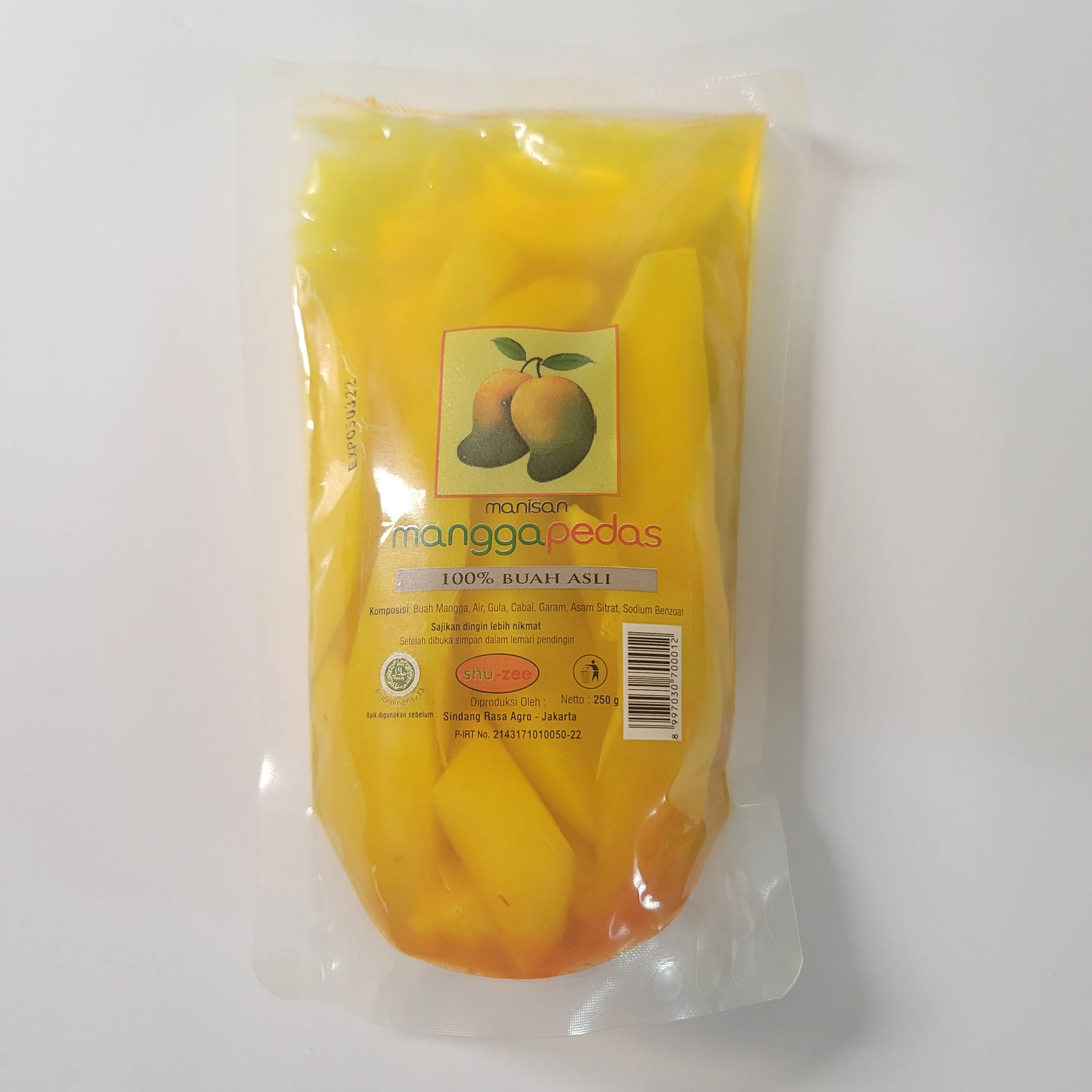 Manisan Mangga Pedas 250 g