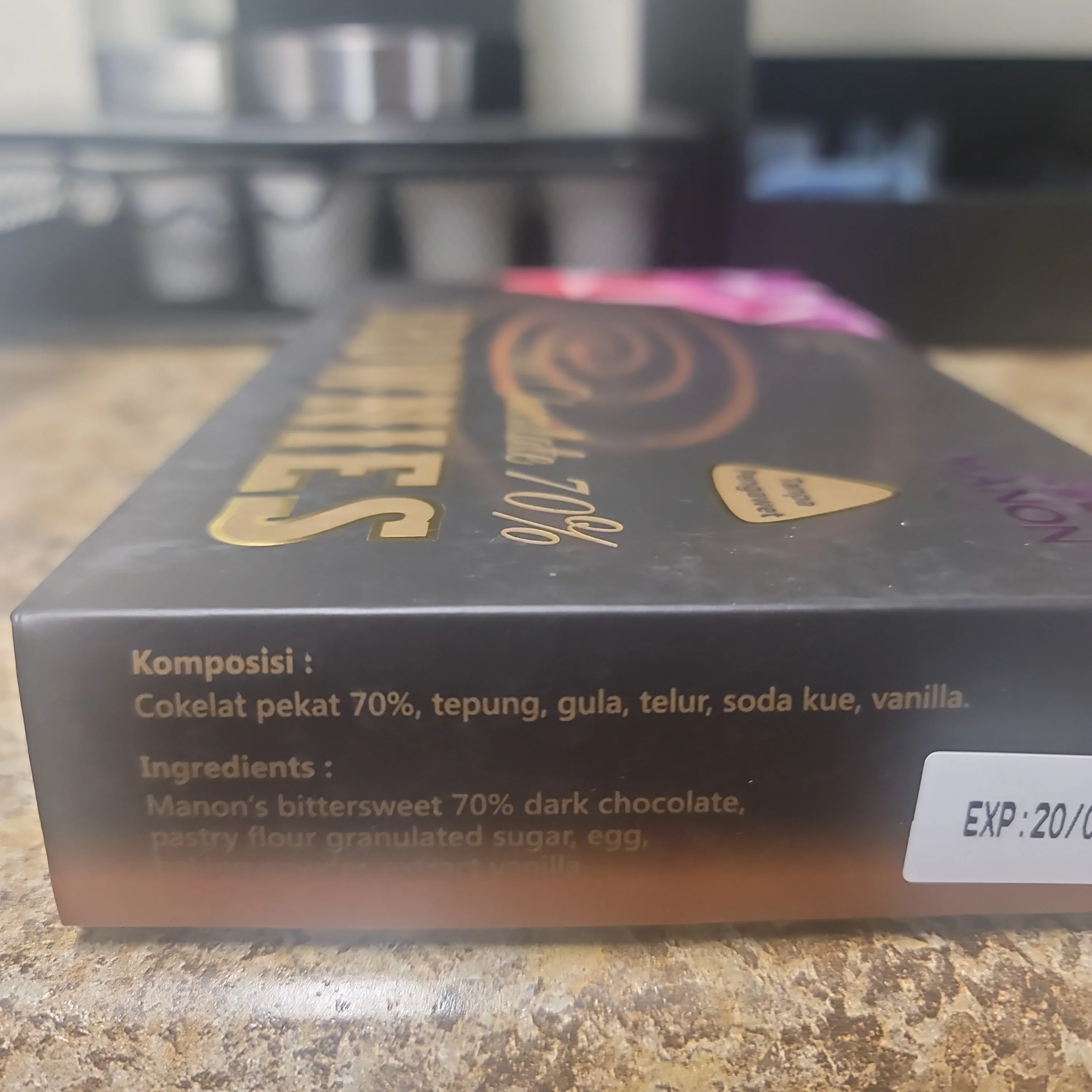 Manon Brownies Dark Chocolate Original 350 g - Image 2