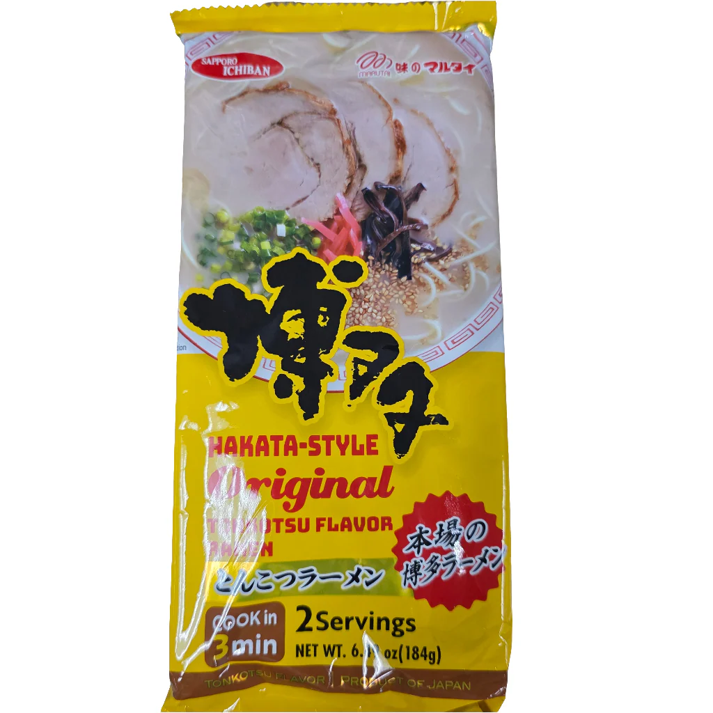 Marutai Hakata Style Original Tonkotsu Flavor Ramen 2 servings (184g)