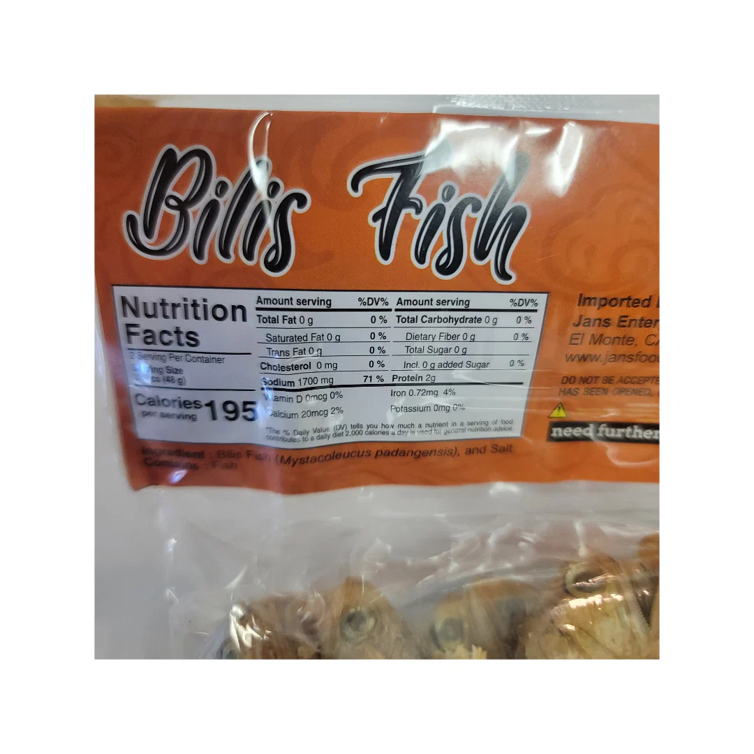 Masarap Dried Salted Bilis Fish 3.52 oz (100 g) - Image 2