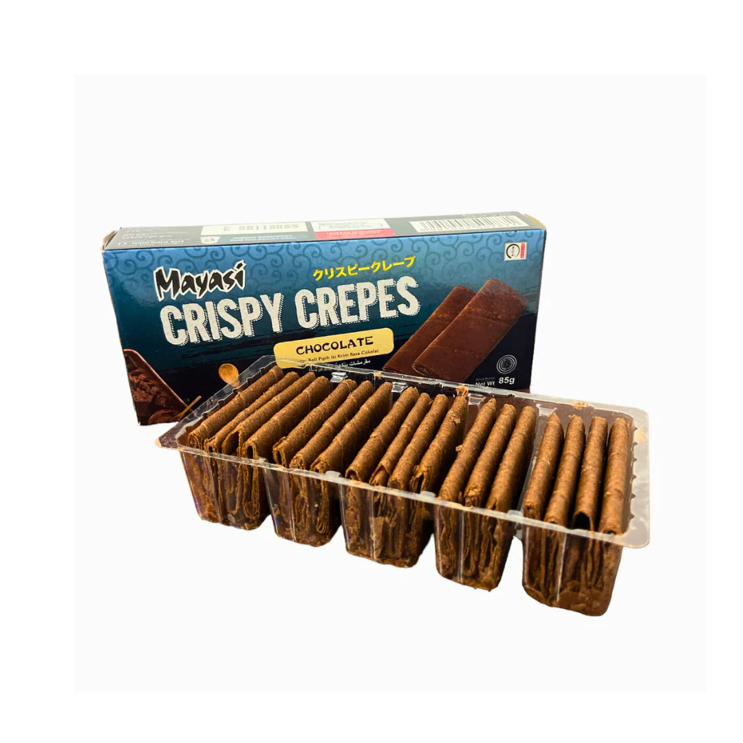 Mayasi Crispy Crepes Chocolate Flavor 85 g