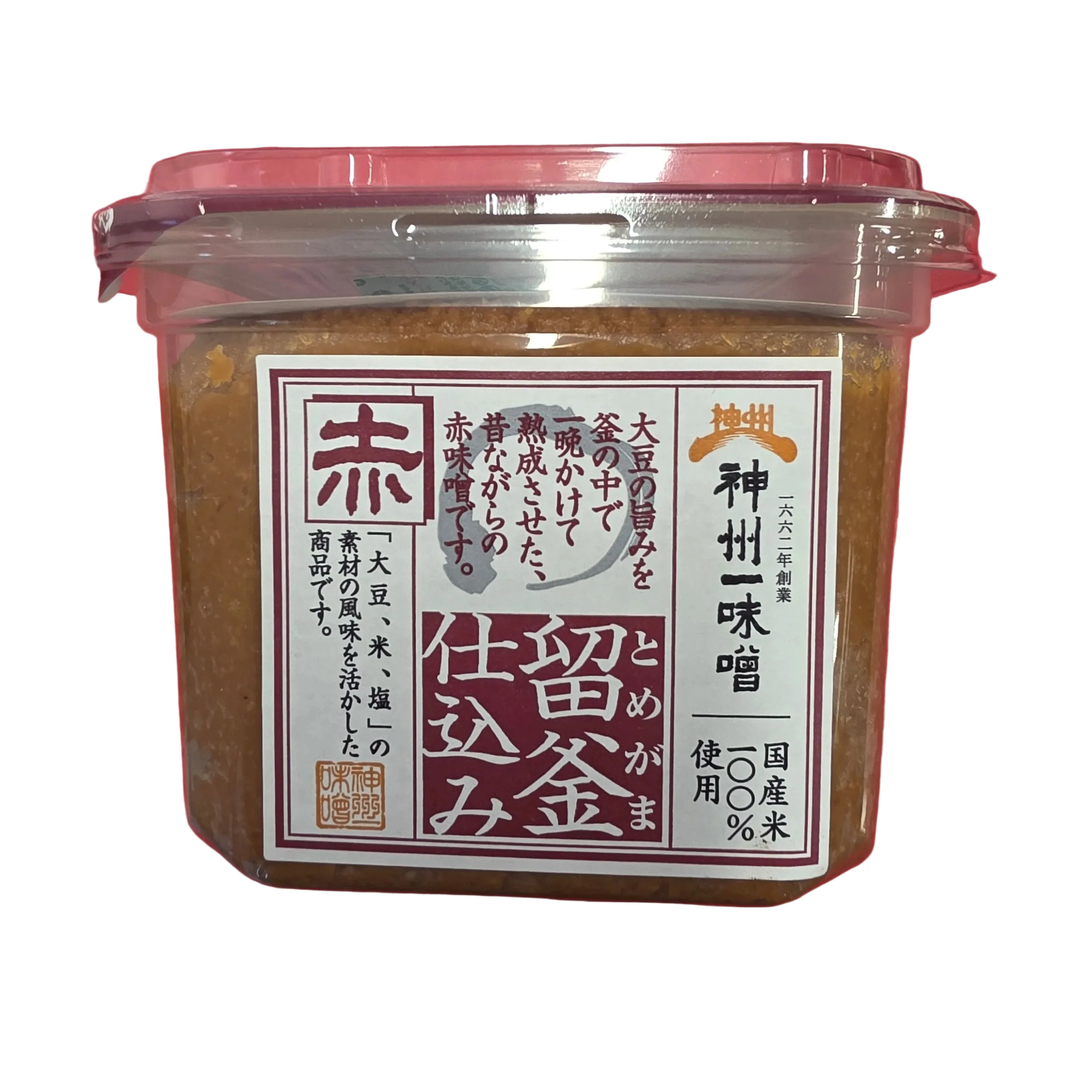 Miko Brand Mutenka Tomegamajikomi Red Miso Paste 750g