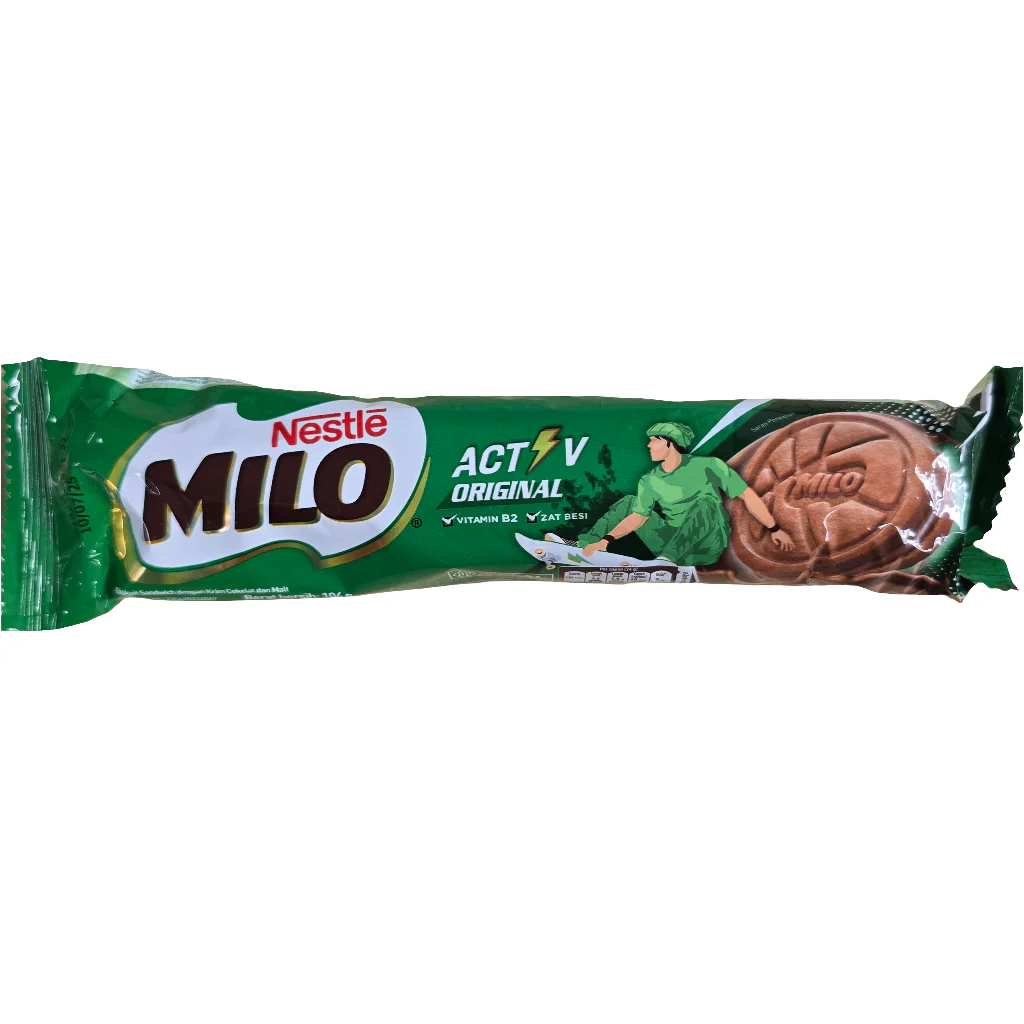 Milo Biscuit Krim Coklat Original 104 g