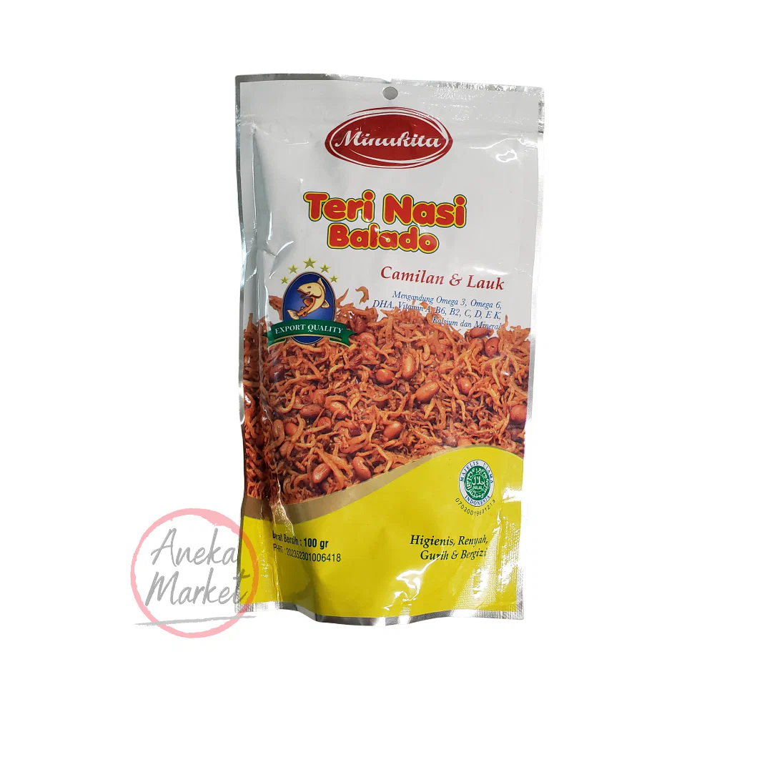 Minakita Teri Nasi Balado 120 g