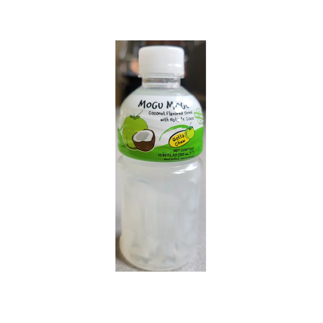 Mogu Mogu  Coconut  Flavored with Nata De Coco 10.8 Oz