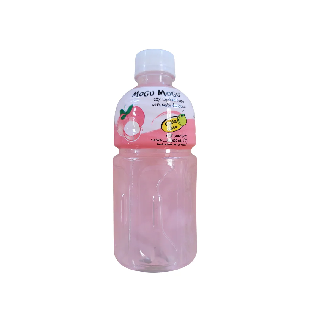 Mogu Mogu Lychee Flavored with Nata De Coco 10.8 Oz