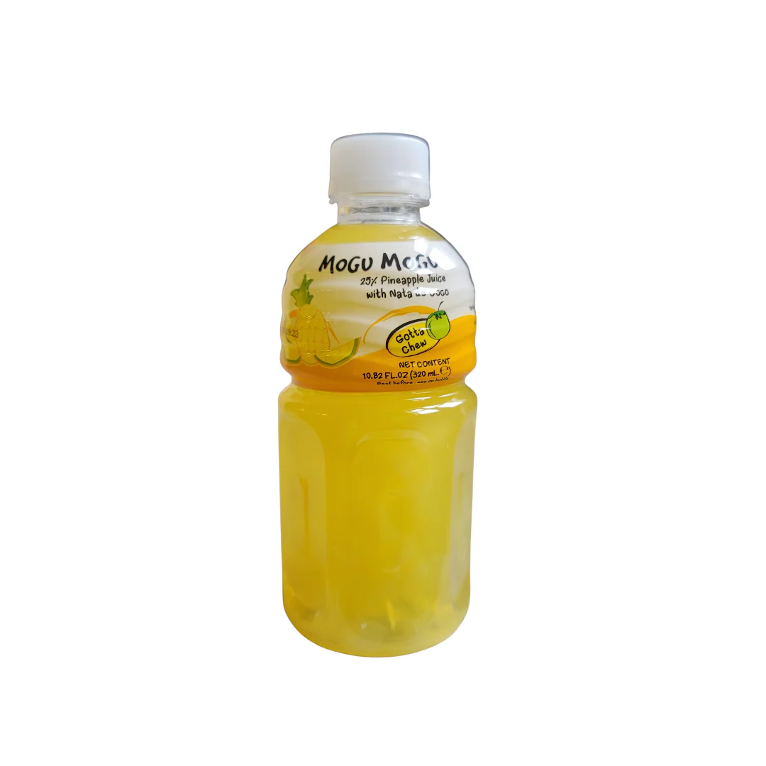 Mogu Mogu Pineapple Flavored with Nata De Coco 10.8 Oz