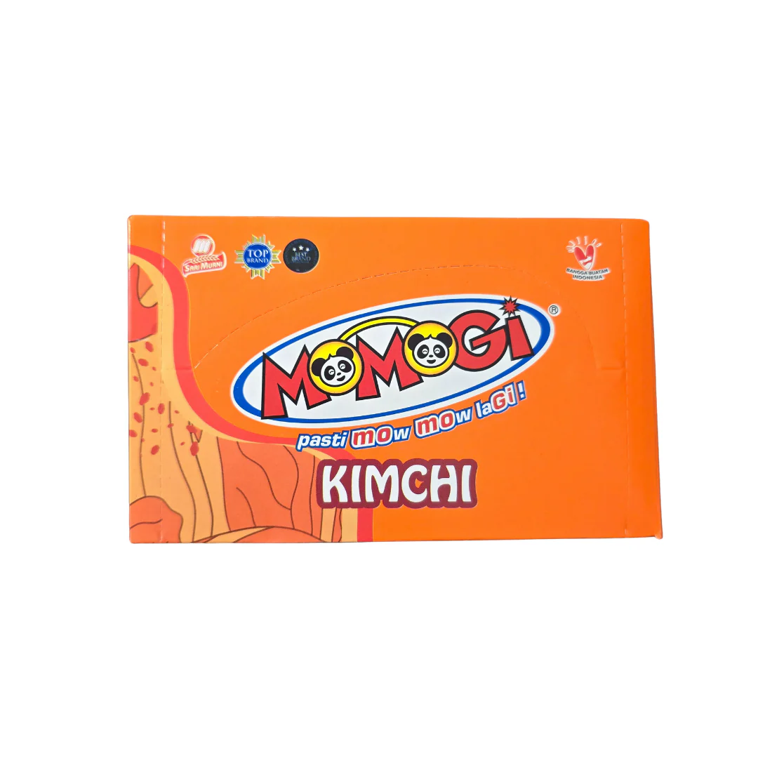Momogi Corn Stick Kimchi Flavor (box of 10 x 12 g)