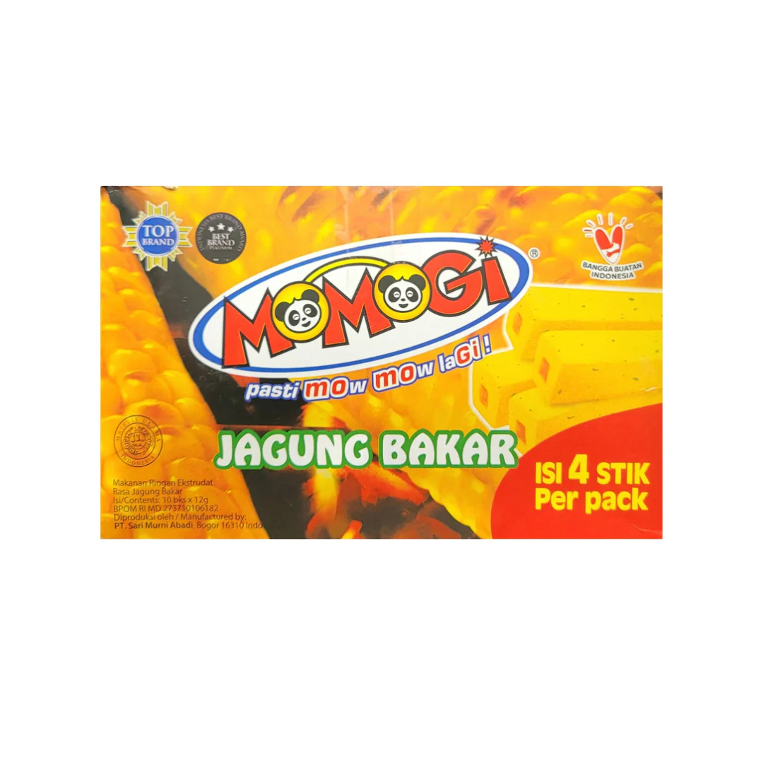 Momogi Corn Stick Roasted Corn (box of 10 x 12 g)