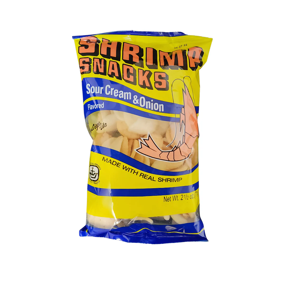 # MP Sour Cream Shrimp Chips 2.5 Oz