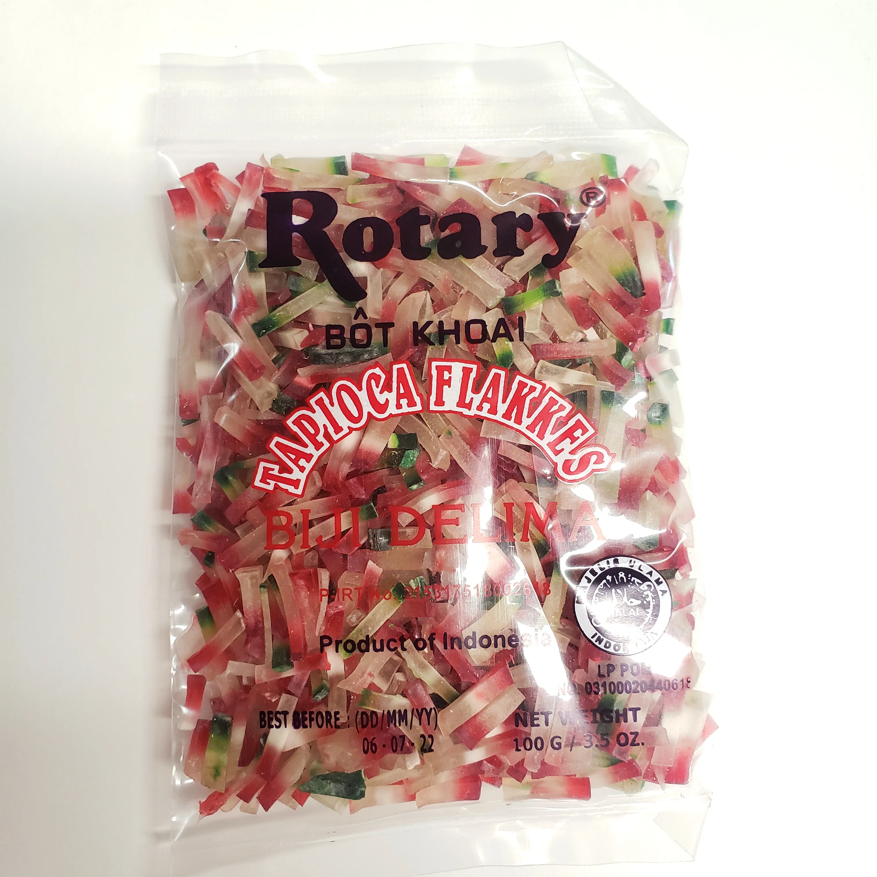 # Rotary Naga Tapioca Flakes (Biji Delima) 3.5 Oz