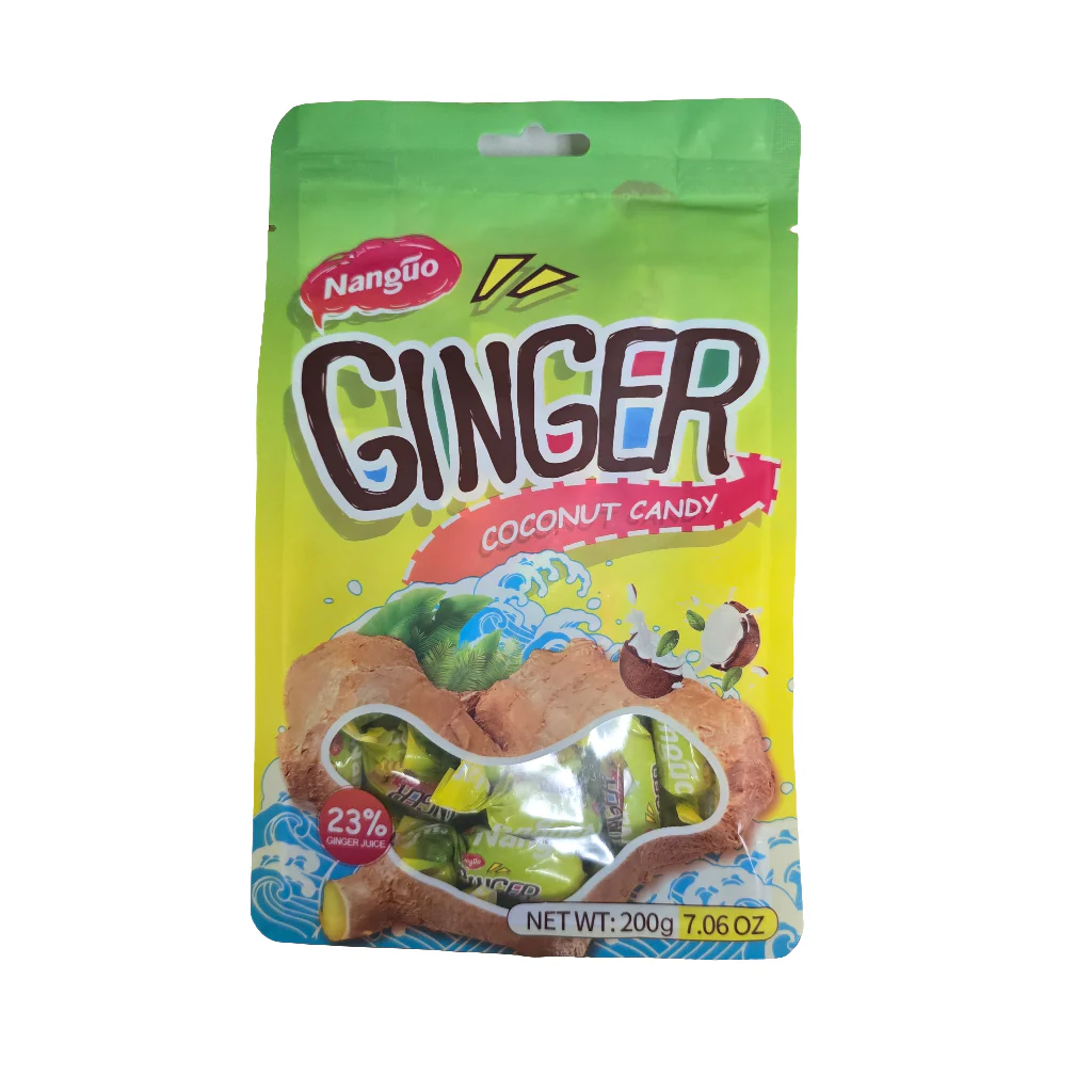 Nanguo Ginger Coconut Candy 7.06 Oz