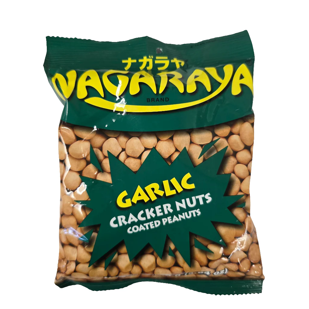 Nagaraya Coated Peanuts Garlic 5.64 Oz (160 g)
