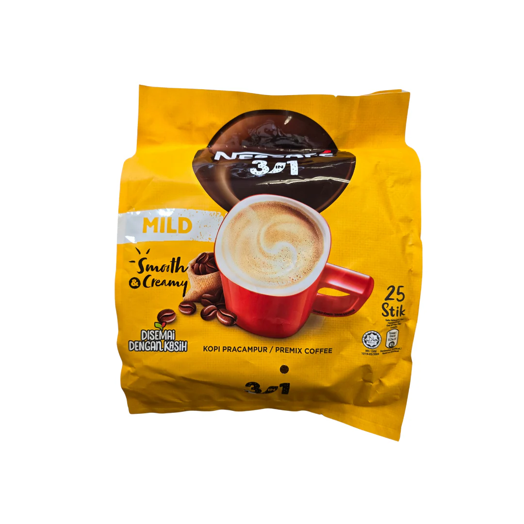 #Nescafe 3 in 1 Mild Instant Coffee Serve in Cold or Hot (25 x18 g)