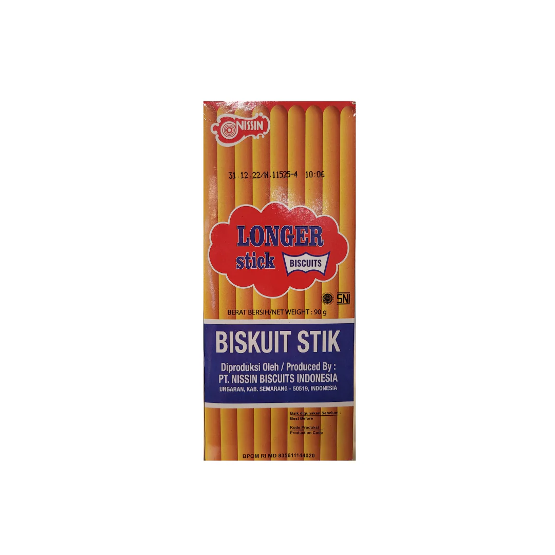 Nissin Longer Stick Biscuit 90 g