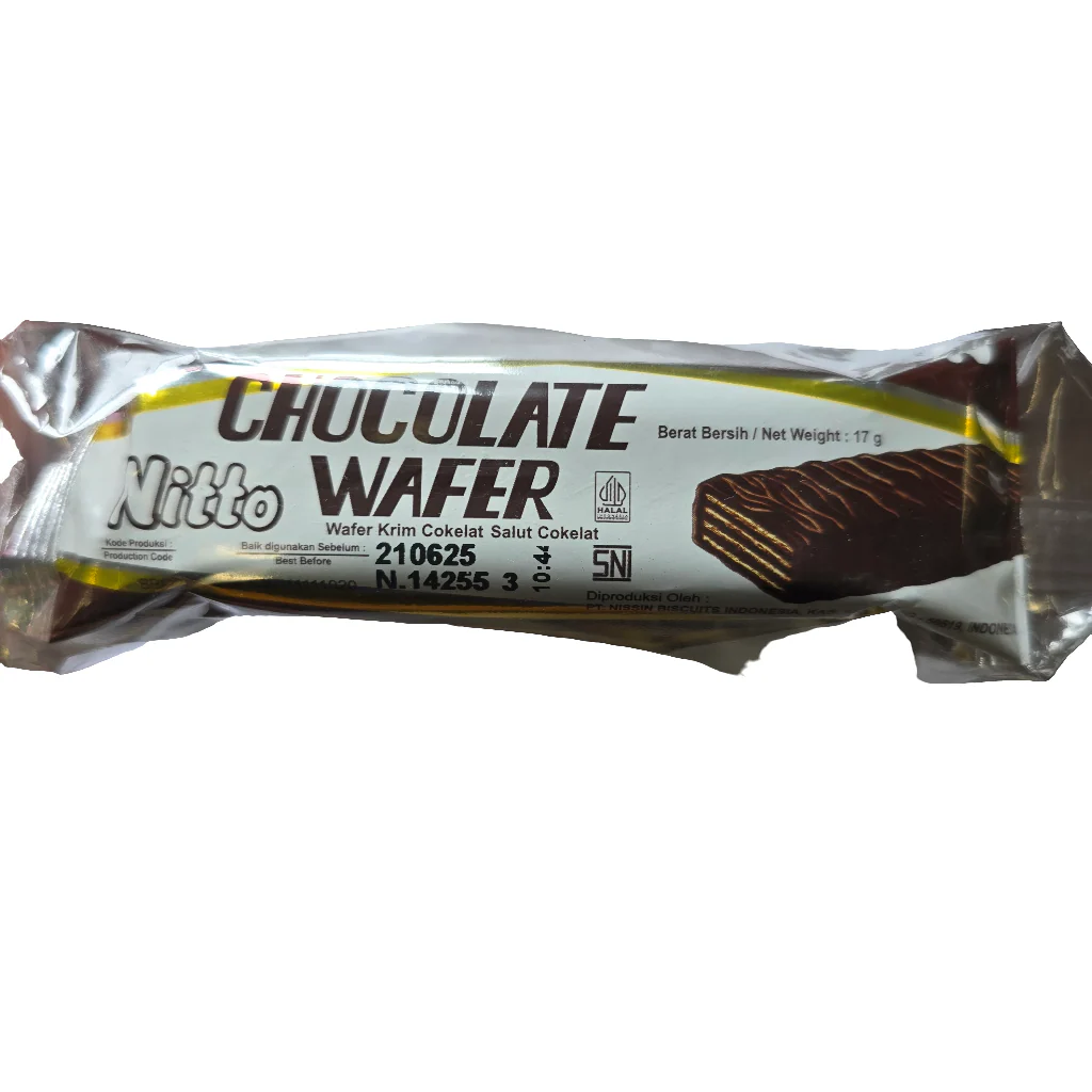 Nitto Chocolate Wafer (10x17g) - Image 2