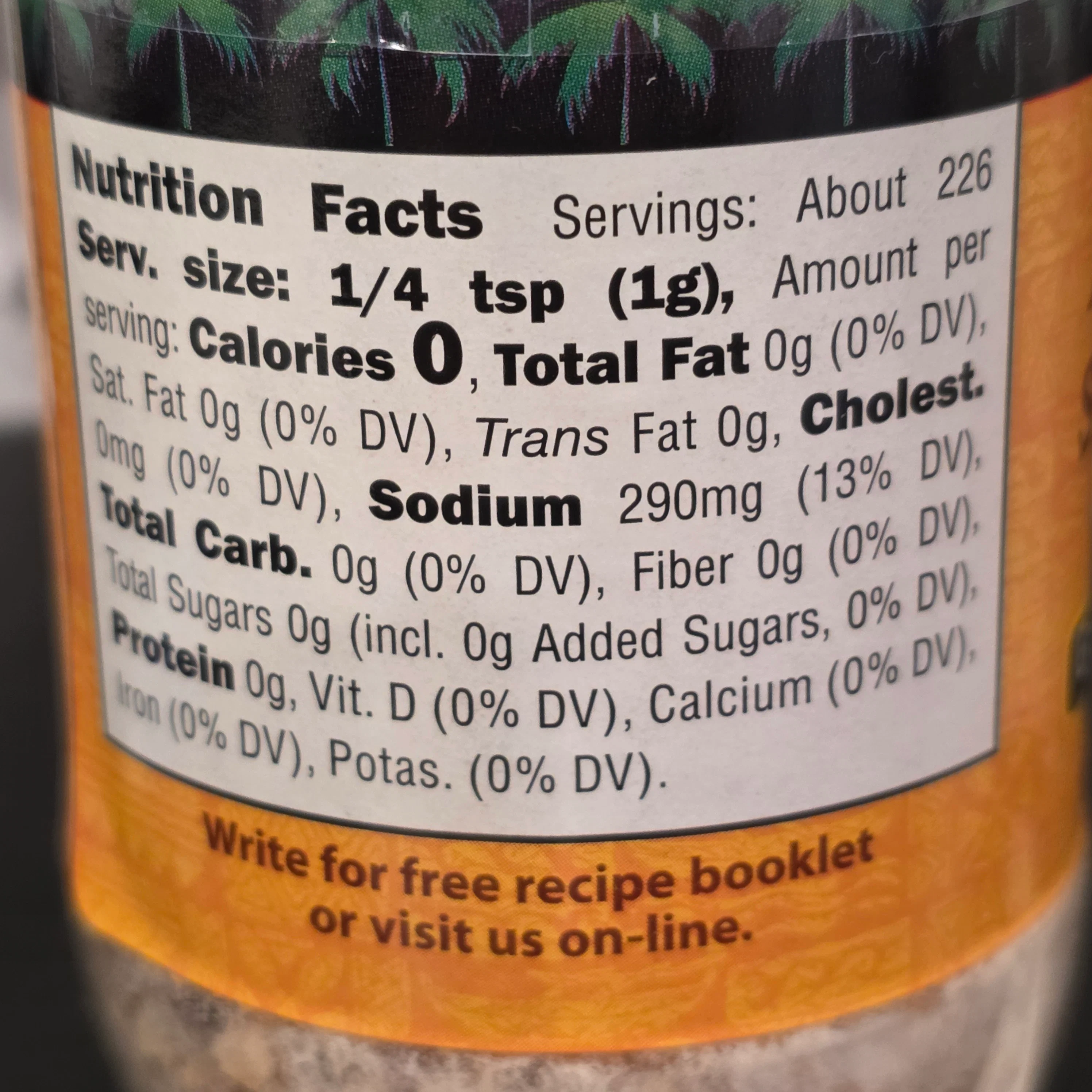 Noh All Purpose Hawaian Seasoning Salt 2.5 Oz 8 Oz - Image 3