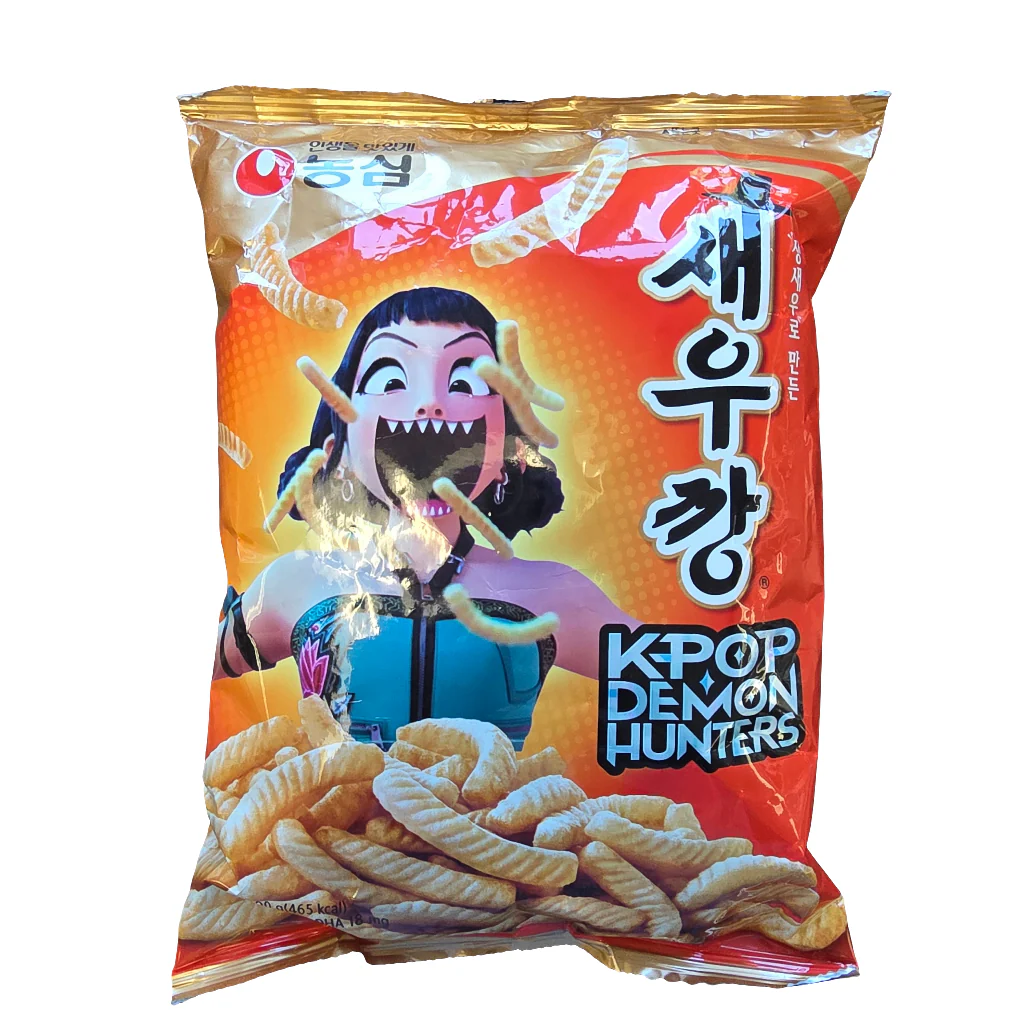 Nongshim Kpop Demon Hunters Shrimp Crackers 3.17 Oz (Random Packaging) - Image 4