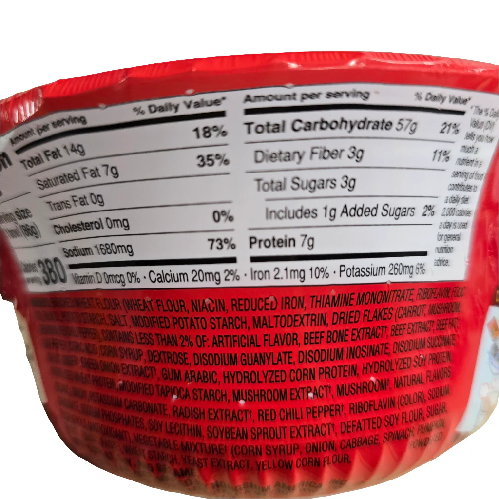 Nongshim Shin Spicy Noodle Bowl Bowl Gourmet 86 g - Image 3