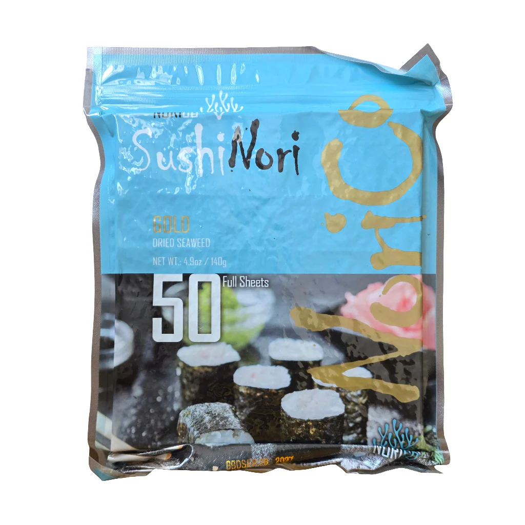 Norico Sushi Nori Gold Full Size 50 sheets