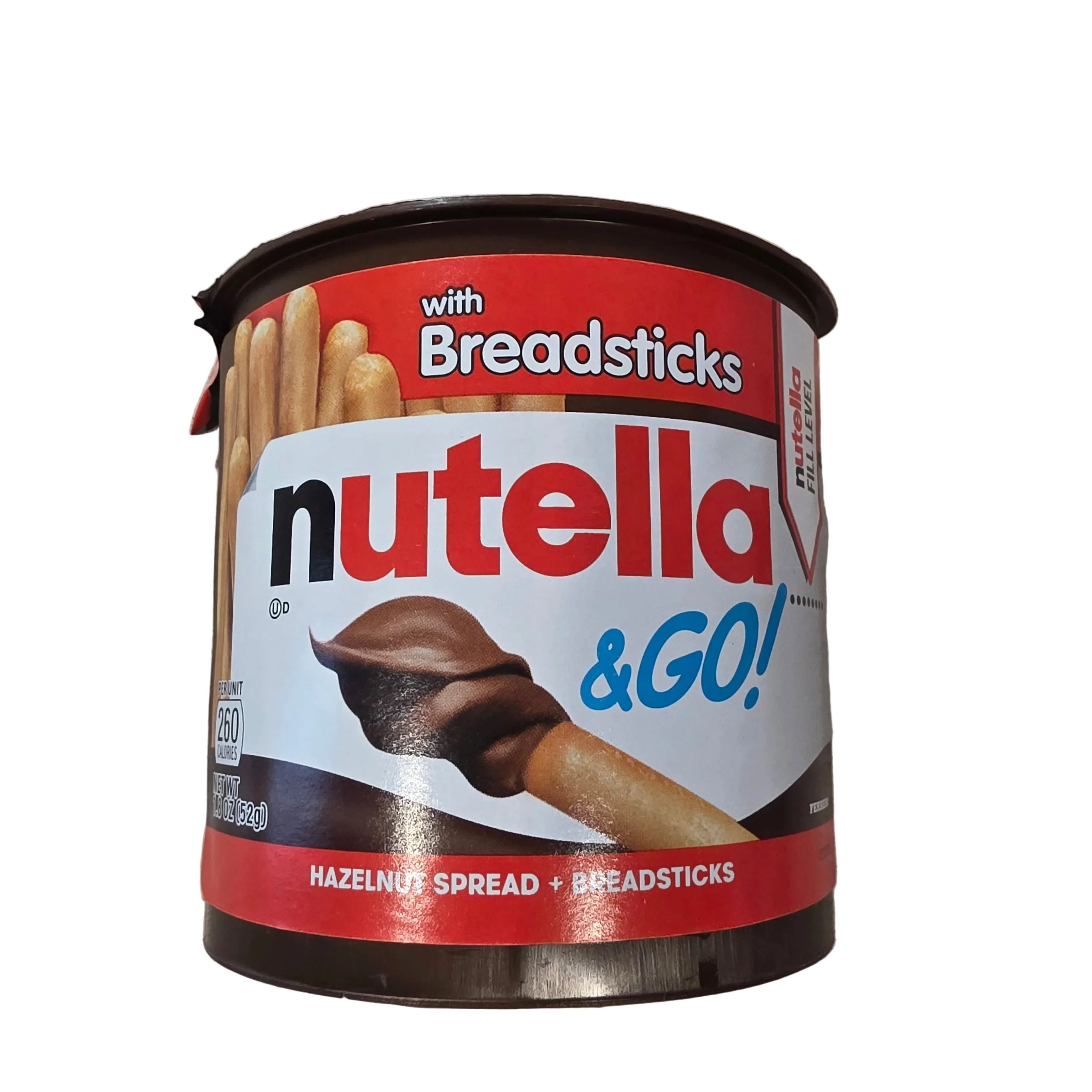 Nutella & Go! Hazelnut Spread With Breadsticks 52g (1.8oz)