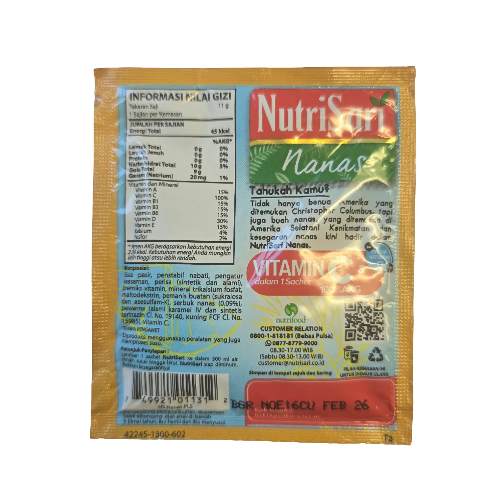 Nutrisari Nanas 11 g - Image 2