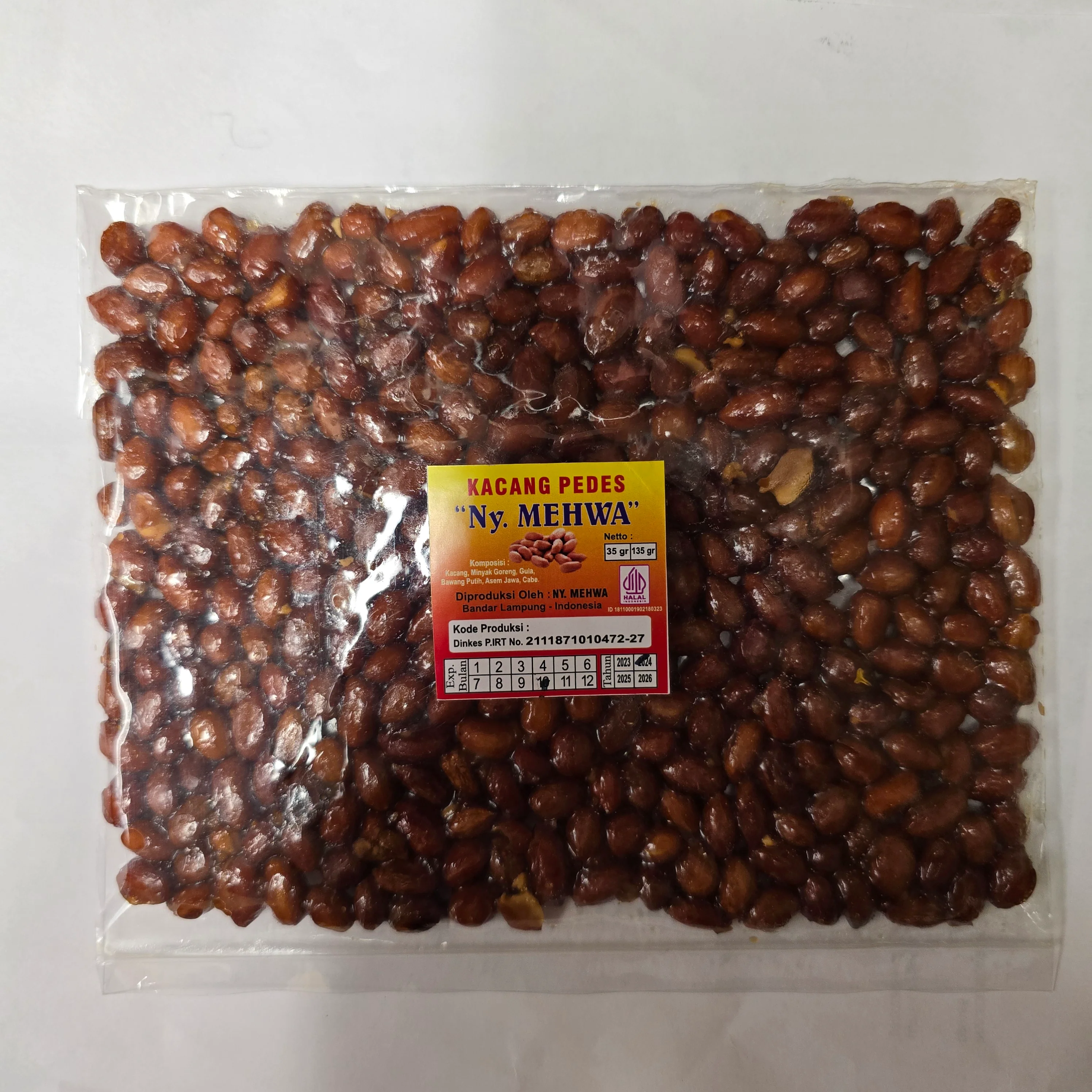 Ny.Mehwa Kacang Pedas 125 gram