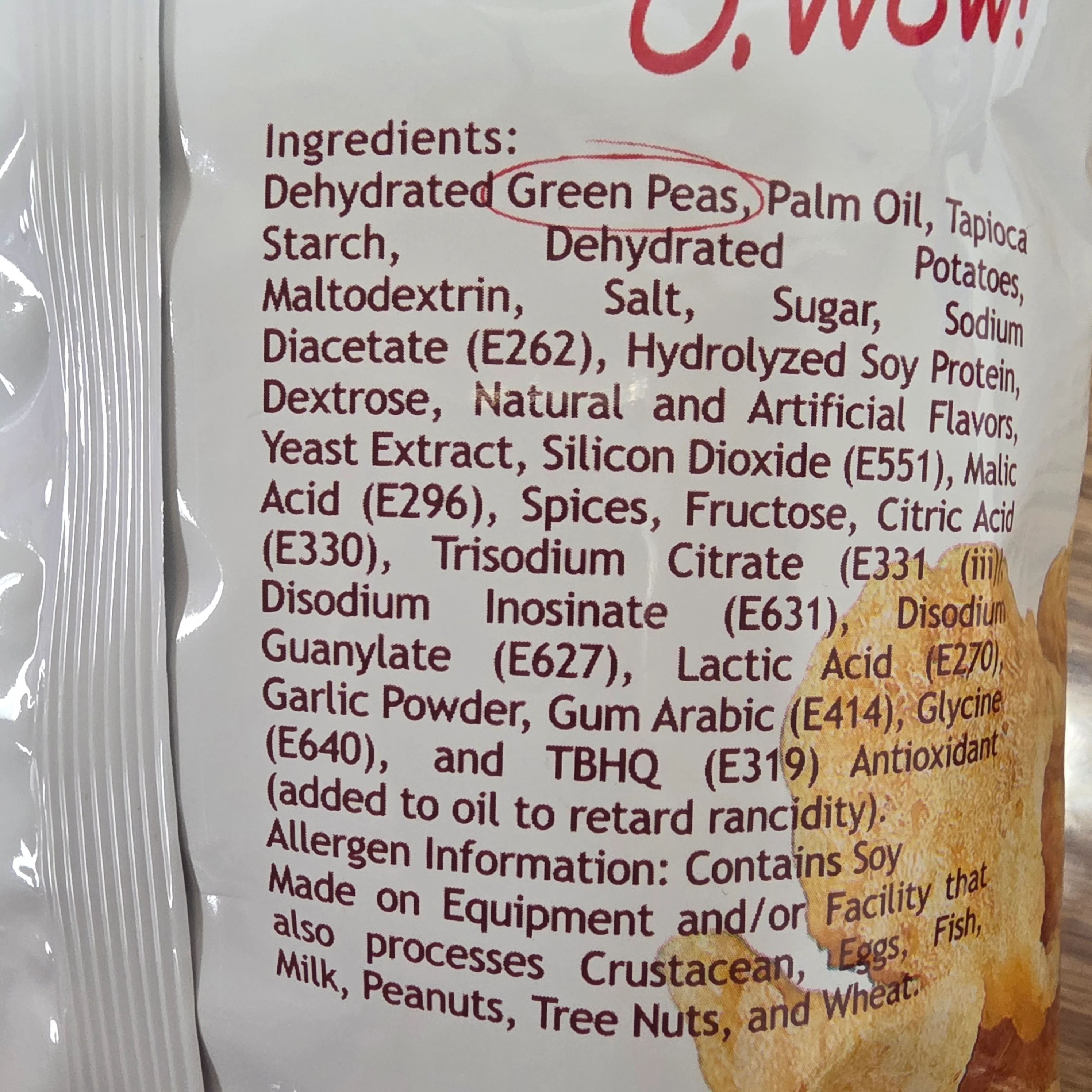 Oishi Marty's Cracklings Salt & Vinegar Chips Vegetarian Chicharon 90 g - Image 3
