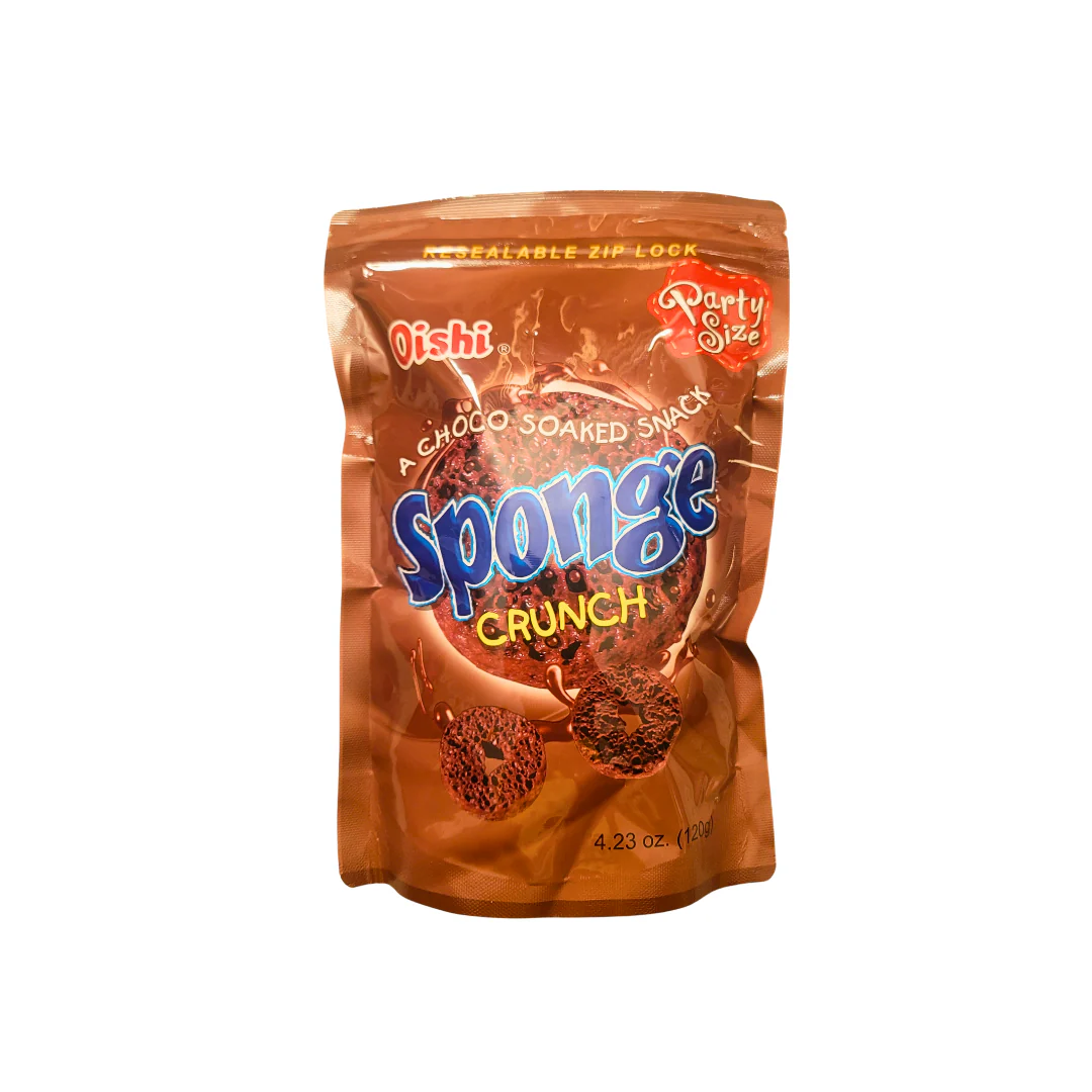 #Oishi Sponge Crunch Chocolate 120 g