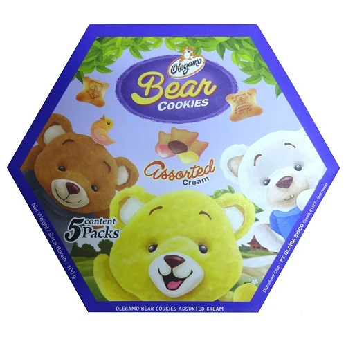Olegamo Bear Cookies Assorted