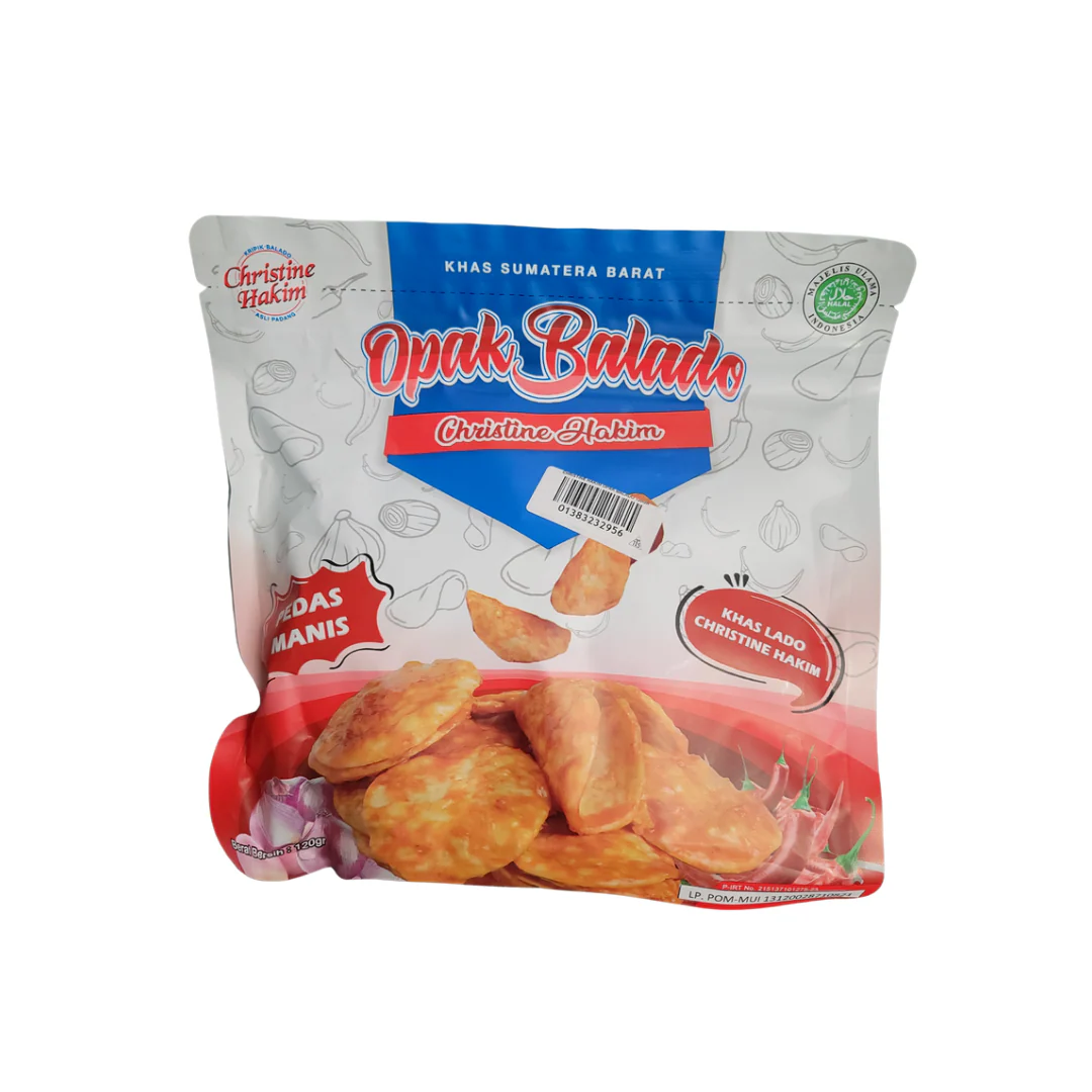 Opak Balado Christine Hakim Pedas Manis 120 g