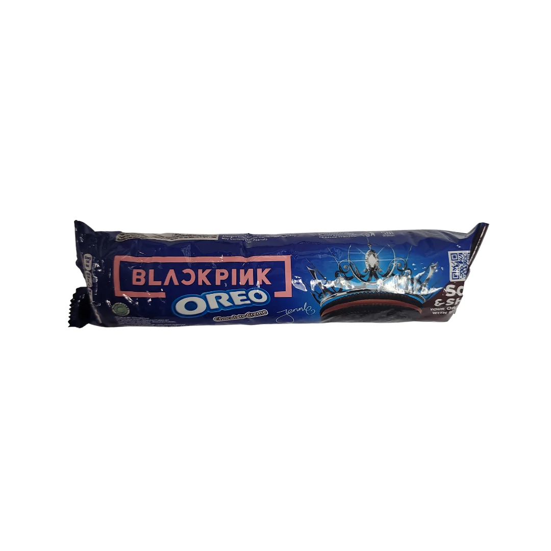 Oreo Black Pink Chocolate Cream Cookies 119.6 g - Limited Edition