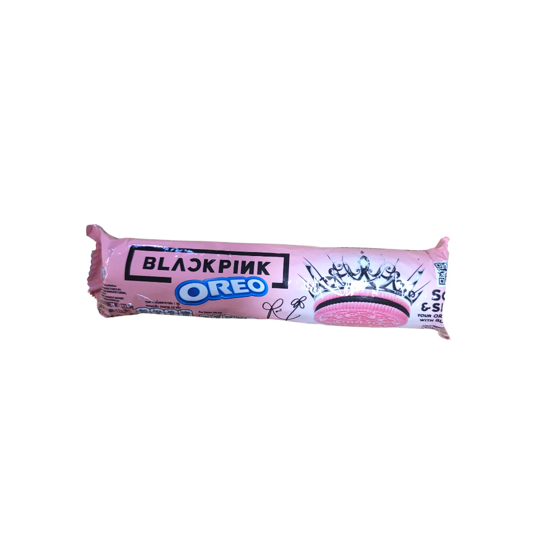 Oreo Black Pink Cream Cookies 125 g - Limited Edition