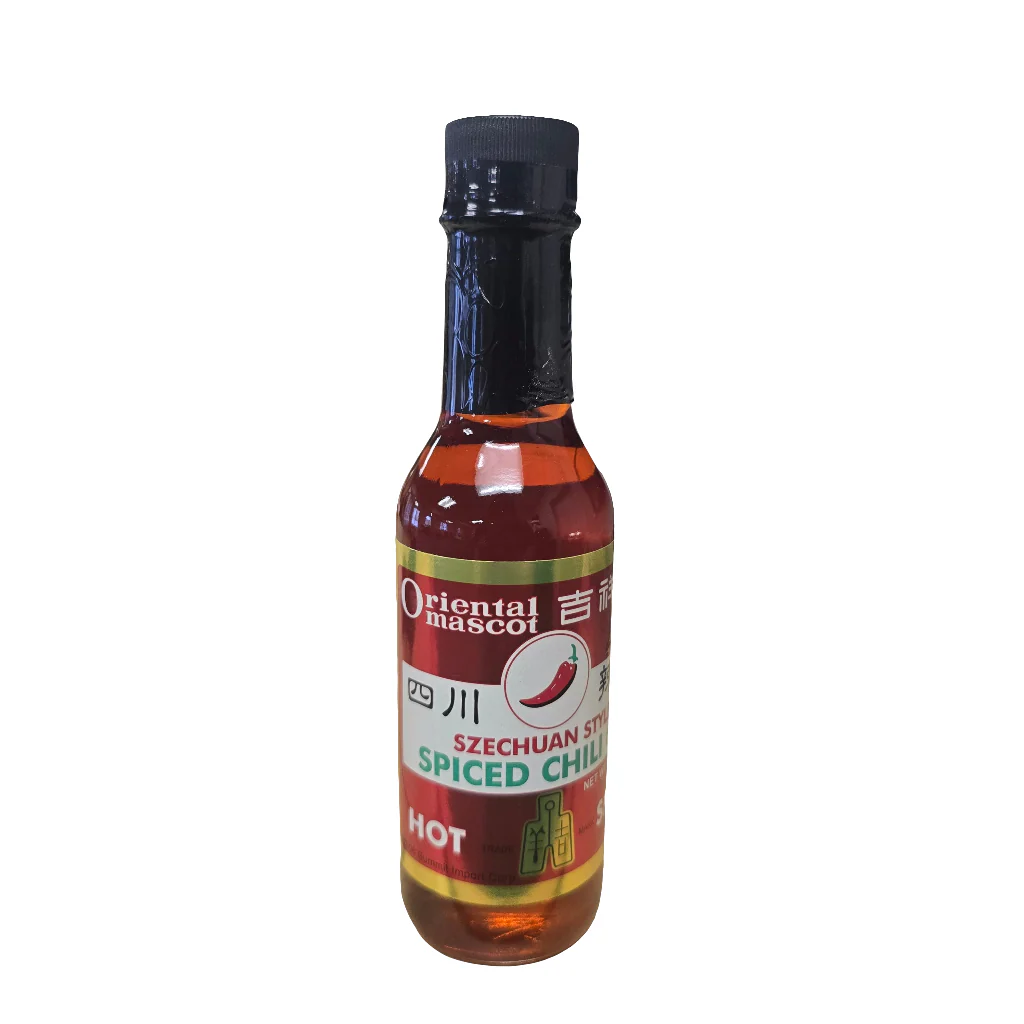 # Oriental Mascot Szechuan Style Spiced Chili Oil 5 Oz