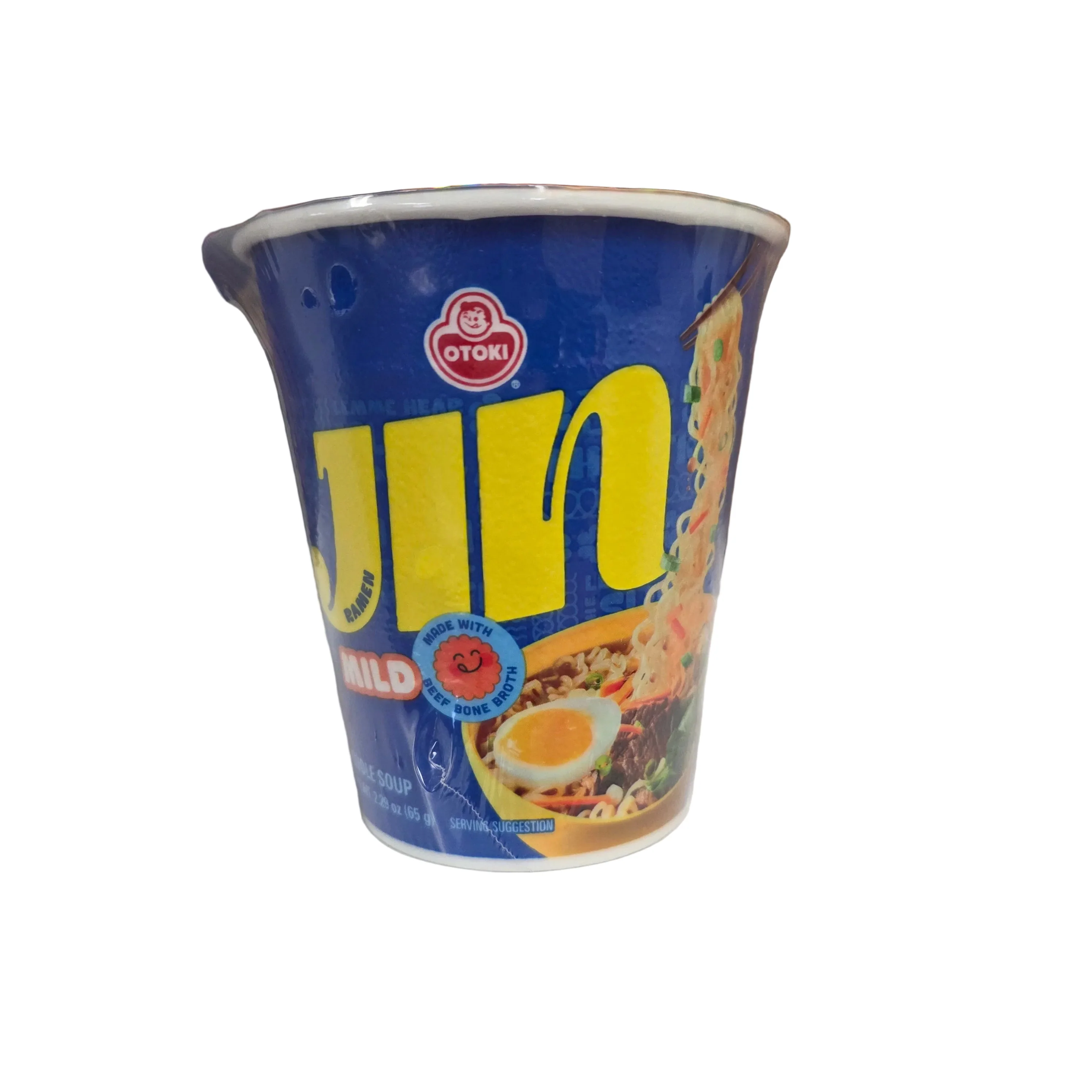Ottogi Jin Ramen Cup Mild 2.29 Oz (65 g)