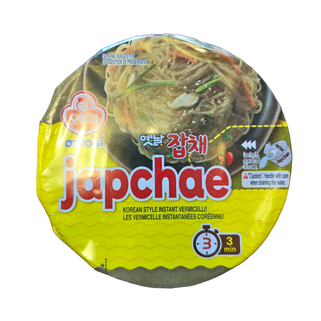 Ottogi Korean Style Instant Vermicelli Japchae 2.91 Oz
