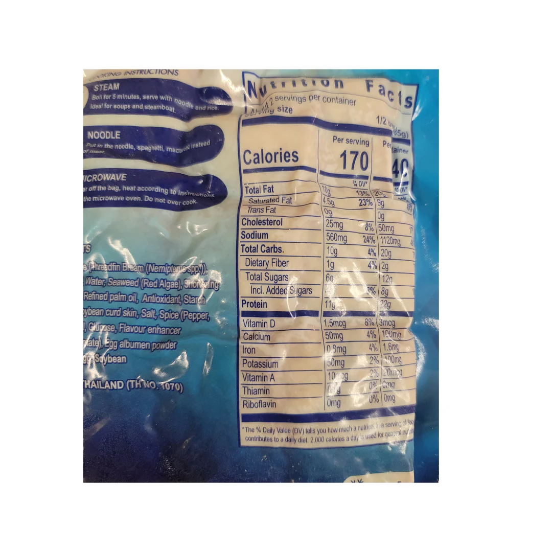 PFP Fish Tofu Curd with Seaweed 200 g - Image 2