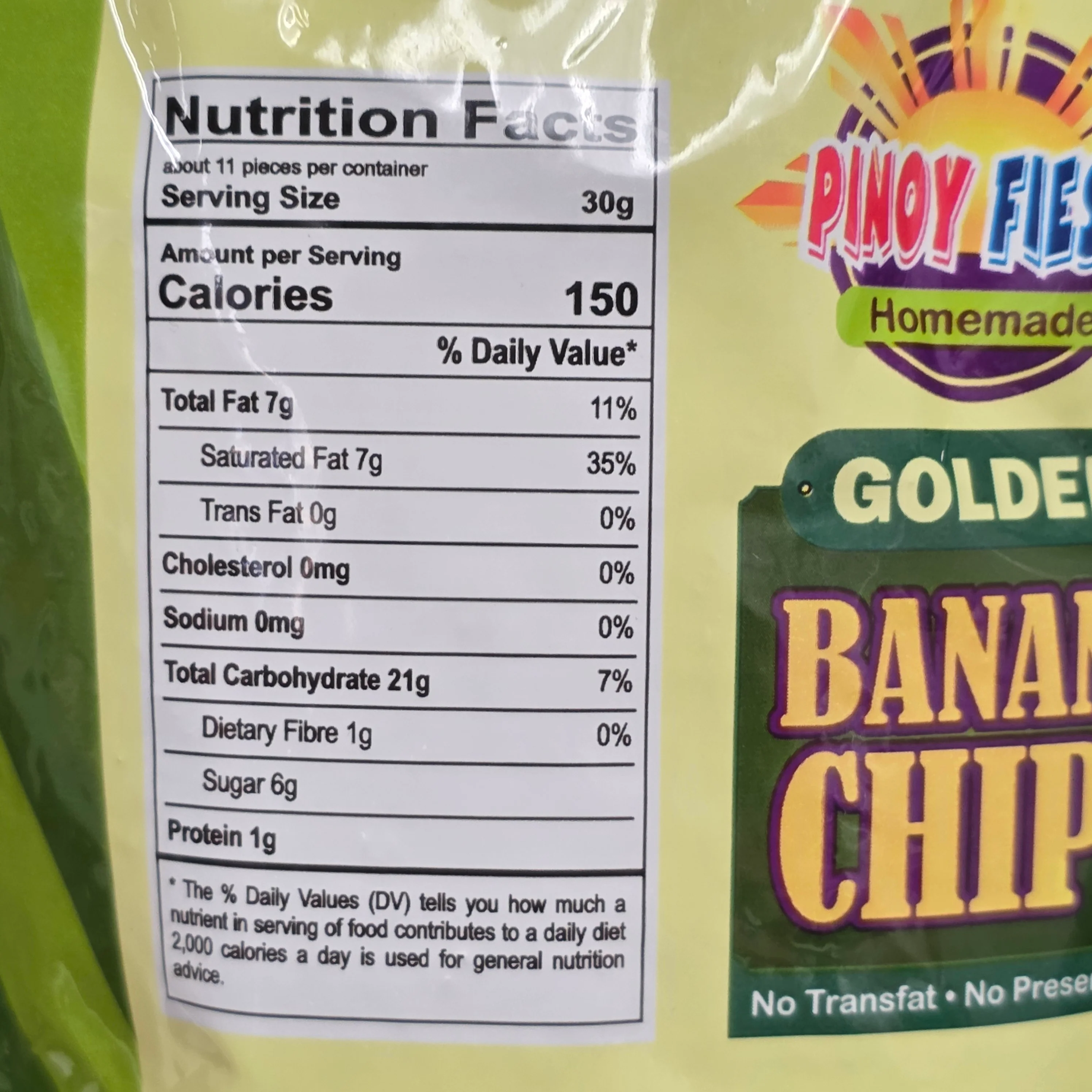 # Pinoy Fiesta Banana Chips 350 g - Image 2