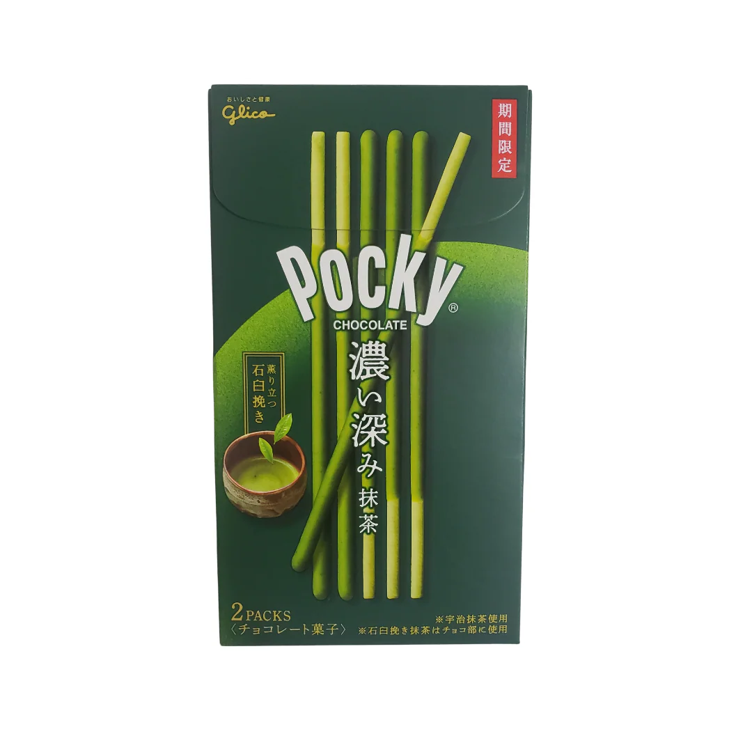 Pocky Rich Matcha Chocolate Biscuit sticks 3.13oz