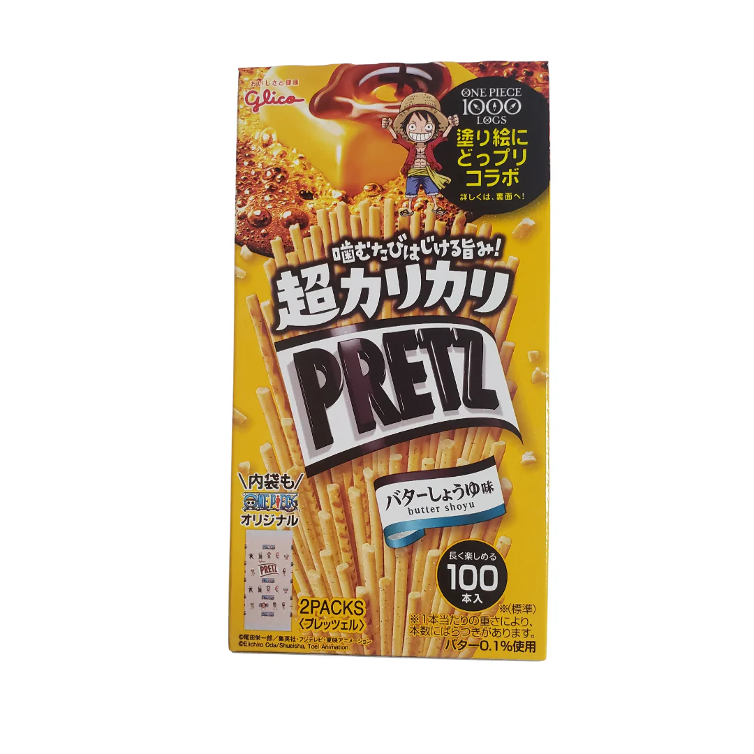 Glico Pretz Crispy Butter Soy Sauce 1.9 Oz