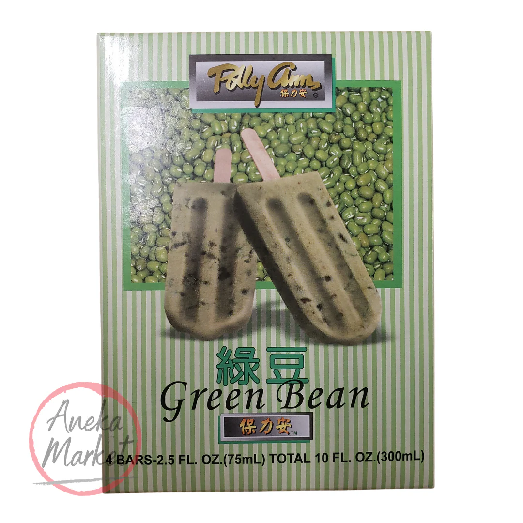 Polly Ann Green Bean Ice Bar (4 pcs)