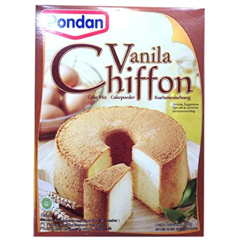 Pondan Chiffon Vanilla Cake Mix 14.1 oz