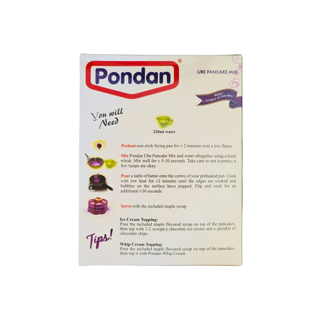 Pondan Ube Pancake Mix 8.8 Oz (250 g) - Image 2